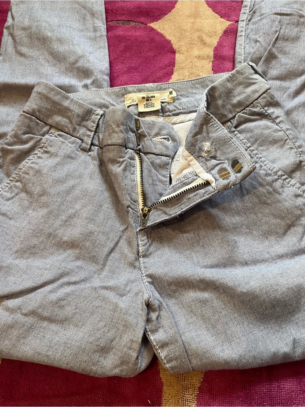 H&M L.O.G.G. Seersucker Casual Pants - Picture 5 of 11